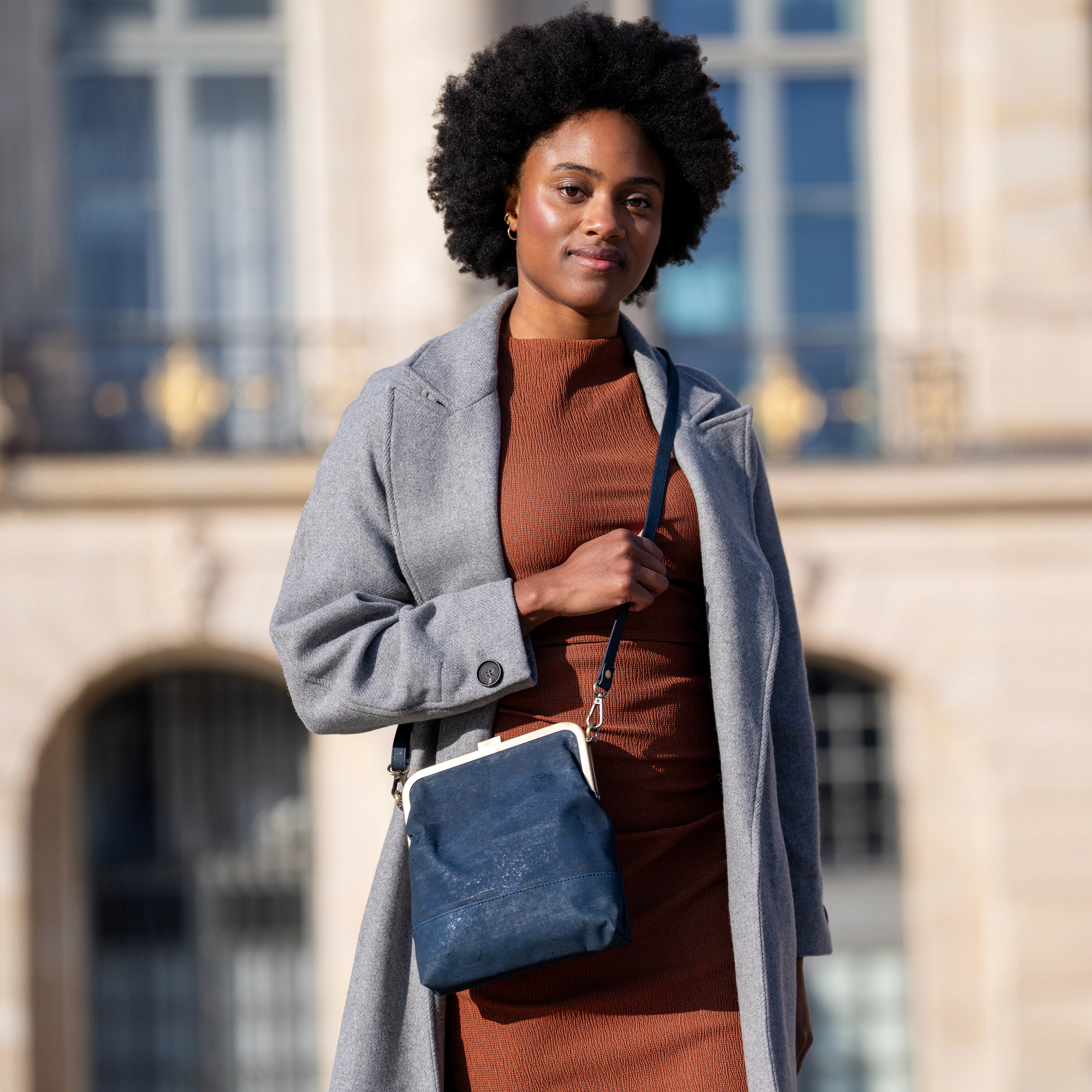 Clutch Purse Navy