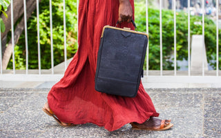 Cork Accessories For a Chic & Sustainable Holiday Season - Laflore Paris