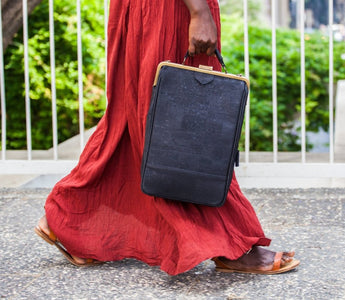 Cork Accessories For a Chic & Sustainable Holiday Season - Laflore Paris