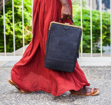 Cork Accessories For a Chic & Sustainable Holiday Season - Laflore Paris