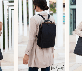 Convertible Backpack Purse  Laptop Tote from Laflore Paris