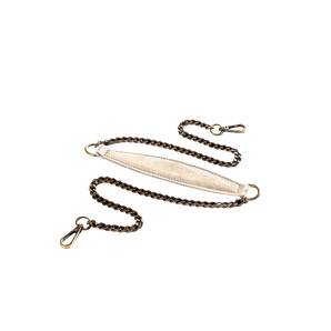 Chain Strap Crème Croco